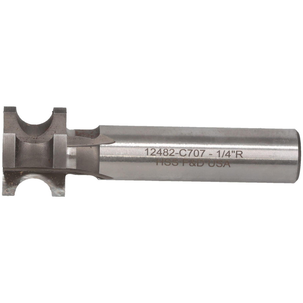 Solid Carbide Full Radius Mill, Radius Cutter Z=2, TiSiN 1/1.5/2 - View #4