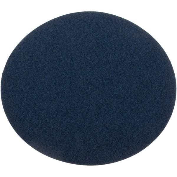 10" Dia PSA Disc: 60 Grit, Zirconia Alumina - Medium Grade, Y-Weighted, Cloth Backing