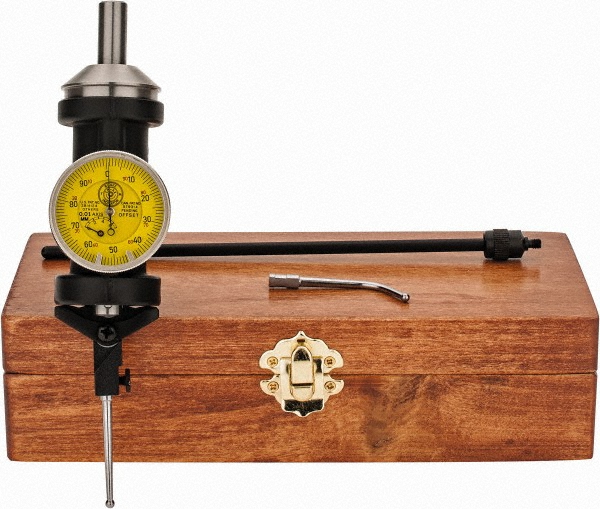 thumbnail interactive-video image 1 of Neoteck Coaxial Centering Indicator - 0.0005" Resolution, 3/8" Shank For Milling 1 of 3