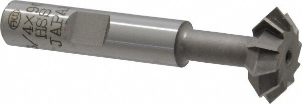 Value Collection SWC0690HS Double Angle Milling Cutter: 90 °, 3/4" Cut Dia, 1/4" Cut Width, 3/8" Shank Dia, High Speed Steel Image