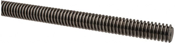 Keystone Threaded Products 1/2-10RH6 Threaded Rod: 1/2-10, 6 Long, Low Carbon Steel, Grade C1018 Image