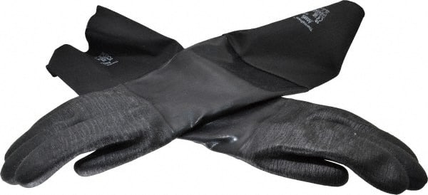 Ansell 19-026-10 Chemical Resistant Gloves: X-Large, 85 mil Thick, Neoprene-Coated, Neoprene, Supported 