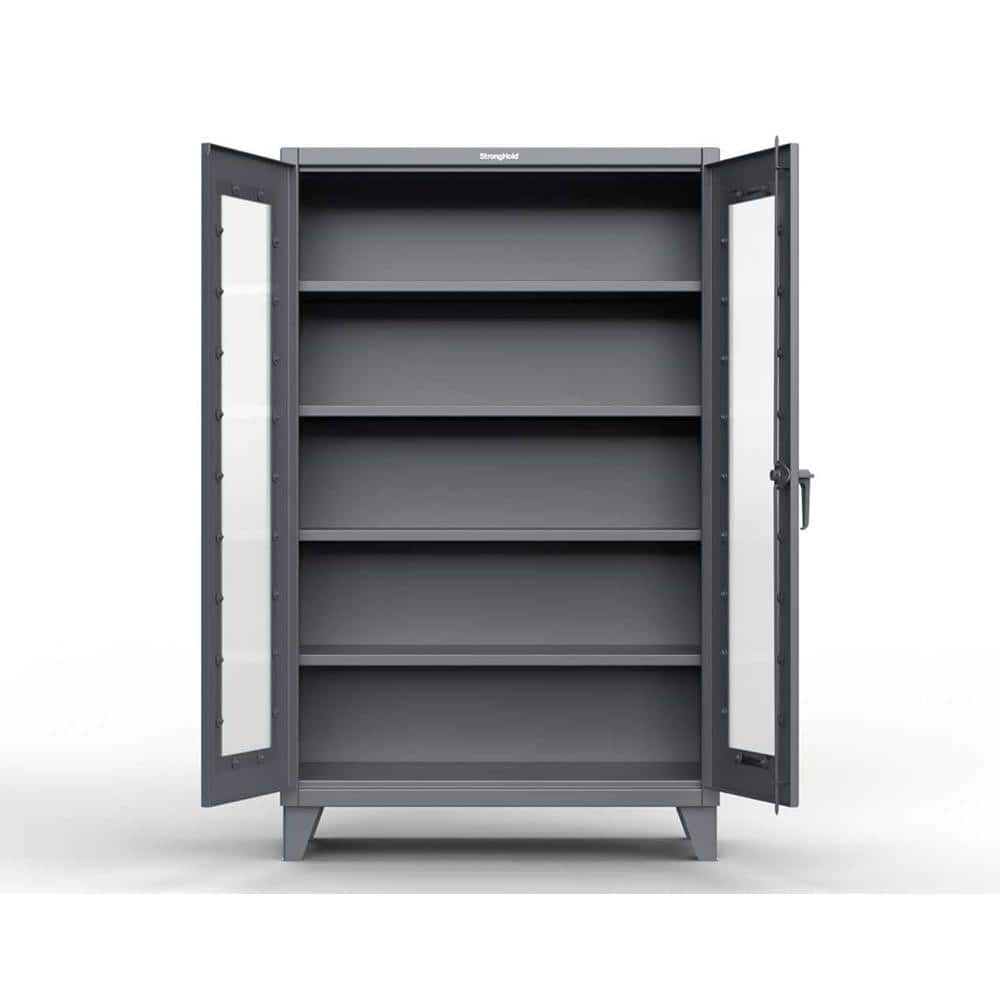 60 in. W x 32 in. D Heavy Duty Steel, 4 Door Storage Cabinet