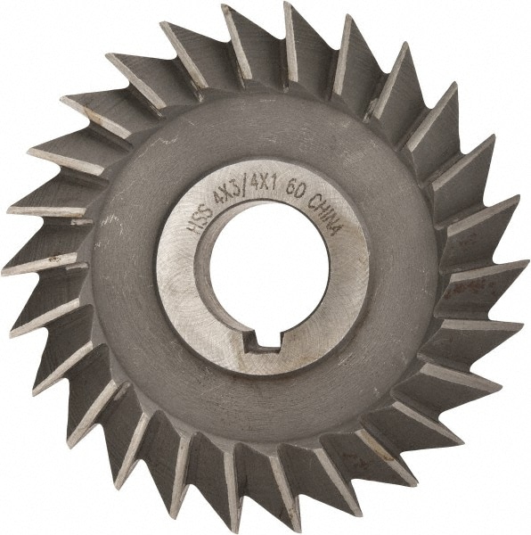 Value Collection 328-2433 4 x 3/4" 60° High Speed Steel Single-Angle Cutter Image