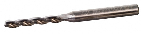 Kennametal 1314013 Jobber Length Drill Bit: 0.253" Dia, 130 °, Solid Carbide Image