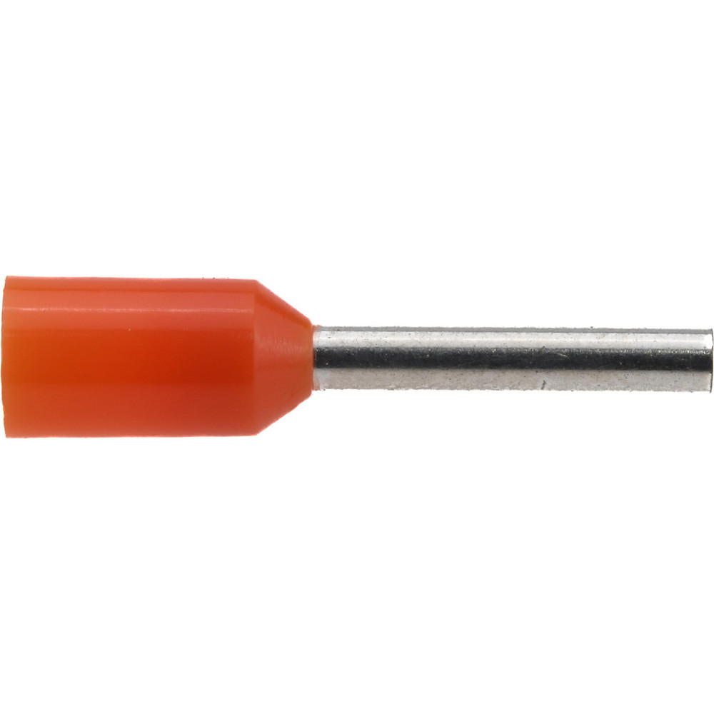 22 AWG, Partially Insulated, Crimp Electrical Wire Ferrule