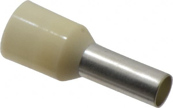 ACI 107673 8 AWG, Partially Insulated, Crimp Electrical Wire Ferrule 