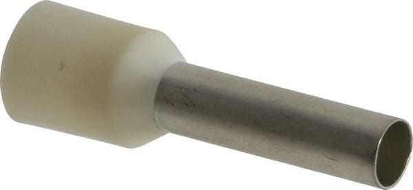 ACI 107672 8 AWG, Partially Insulated, Crimp Electrical Wire Ferrule 