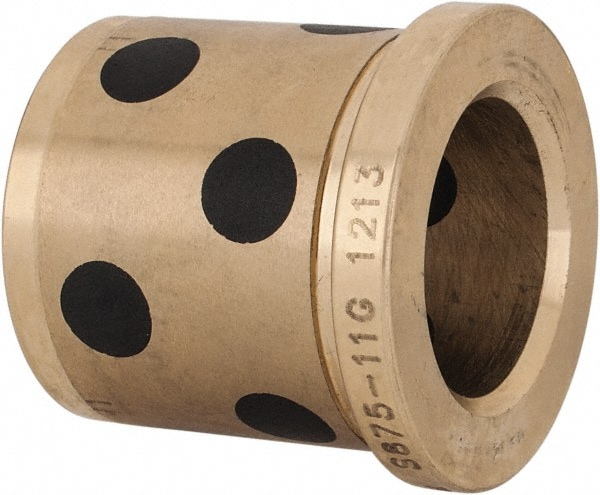 Aluminum Bronze Die & Mold Shoulder Bushing: 7/8" ID