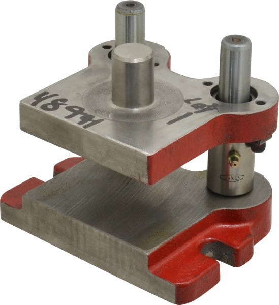 5" Guide Post Length, 1" Die Holder Thickness, 5" Radius, Kick Press Semi Steel Die Set