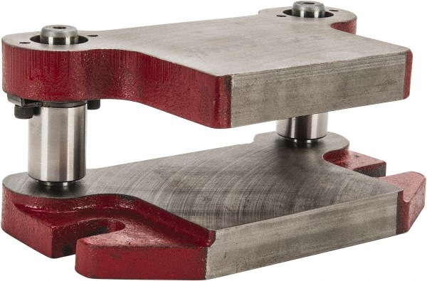 4" Guide Post Length, 1" Die Holder Thickness, 7" Radius, Semi Steel, Mold Blank, Punch & Die Set