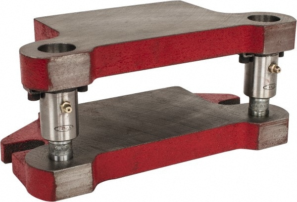 4" Guide Post Length, 1" Die Holder Thickness, 8" Radius, Semi Steel, Mold Blank, Punch & Die Set