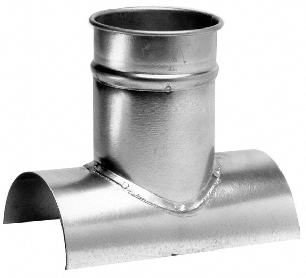 10-8" ID, Galvanized Duct Tap-In