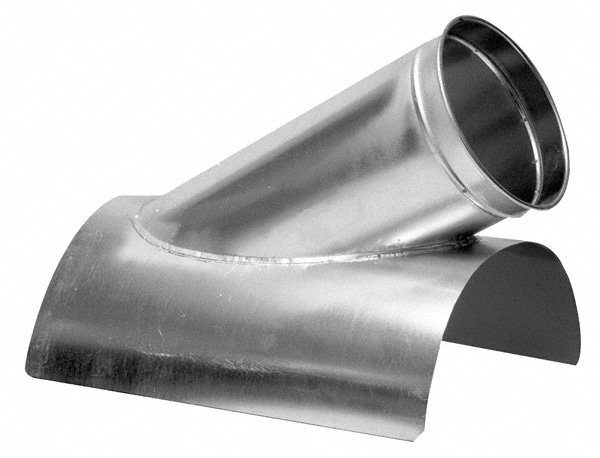 10-8" ID, Galvanized Duct In-Cut