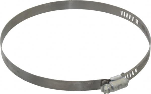 6-1/2" ID, Stainless Steel Duct Hose Clamps
