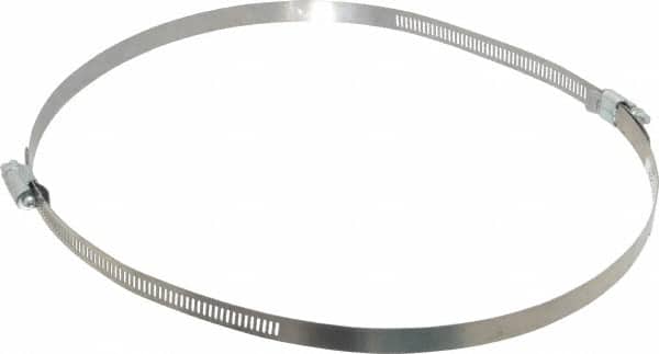 1/2 Band Width 1/32 Band Thickness Pack Of 25 KMC Stampings COL0609SS Stainless Steel 304 Loop Hose Clamp 3/8 Clamp ID 