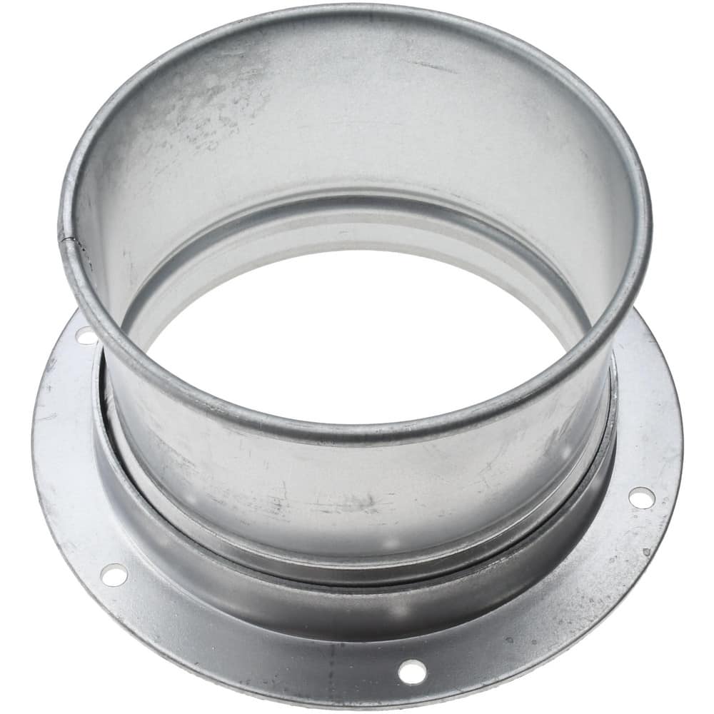 6" ID, Galvanized Duct Flange Adapter