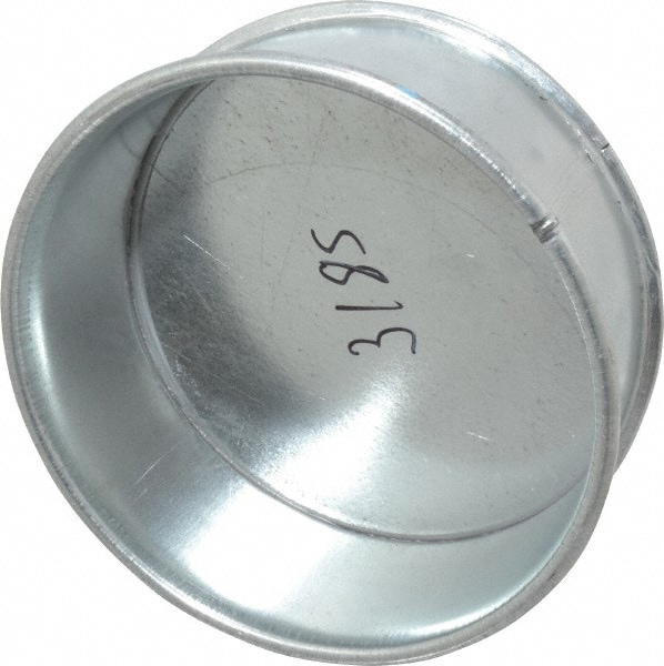 6" ID, Galvanized Duct End Cap