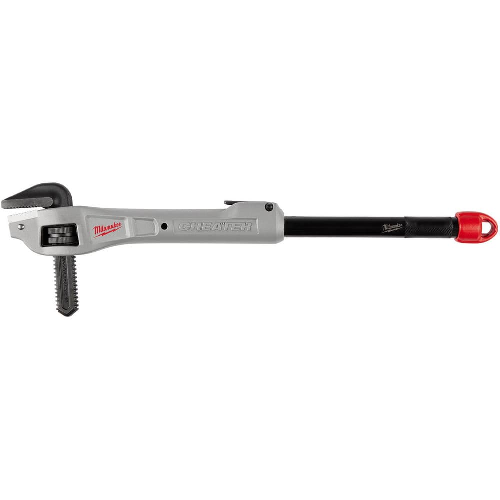 Pipe Wrenches; Maximum Pipe Capacity (Inch): 2 ; Overall Length (Inch): 20-1/2 ; Material: Aluminum ; Jaw Texture: Serrated