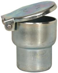 Gits 309 Steel, Zinc Plated, Shoulder Drive One Piece, Straight Oil Hole Cover 