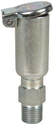 Gits 2102 3/32 Ounce Capacity, 1/8-27 Thread, Steel, Zinc Plated, Straight with Hex Body, Oil Cup 