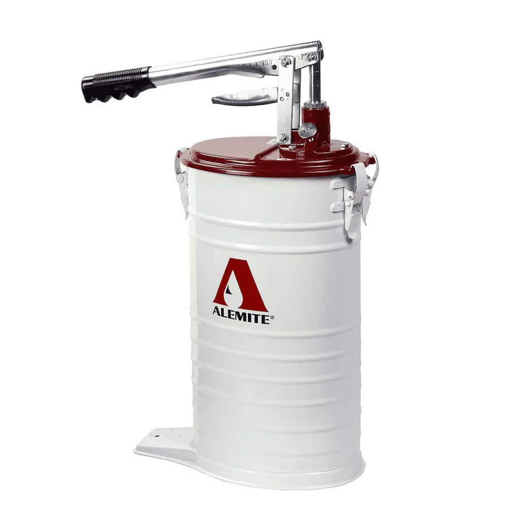 Alemite 7181-K Lever Hand Pump: 1 oz/STROKE, Grease & Oil Lubrication, Steel, Aluminum & Stainless Steel 