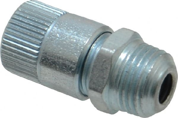 Straight Grease Nipple 1/4 Inch Mild Steel UNF Thread Pack of 10