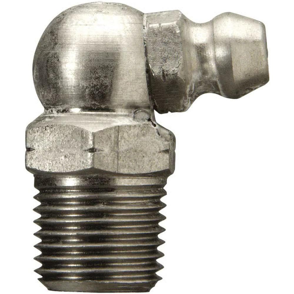 Alemite 1923-B Standard Grease Fitting: 90 ° Head, 1/8" PTF 