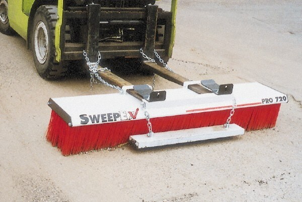 72" Wide Sweeper Fork Lift