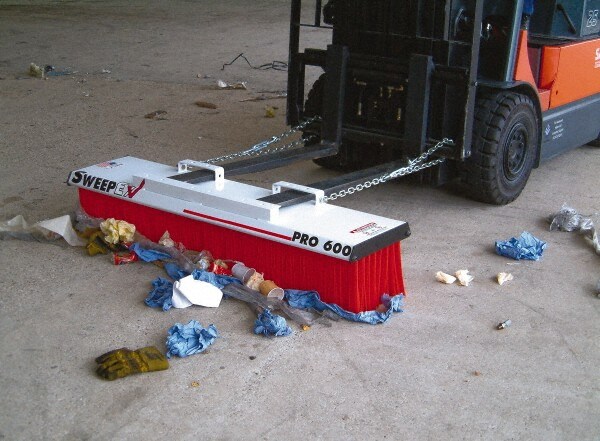 60" Wide Sweeper Fork Lift