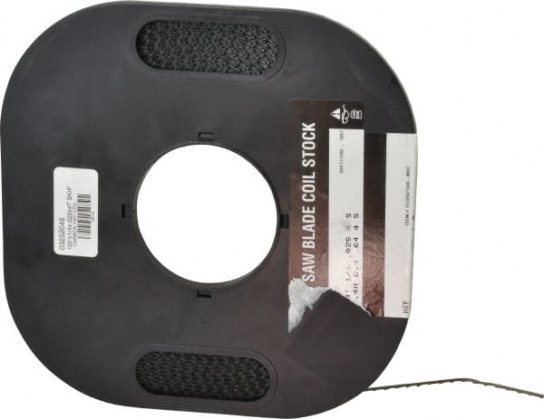 M.K. Morse 153204100C-MSC Band Saw Blade Coil Stock: 1/4" Blade Width, 100 Coil Length, 0.025" Blade Thickness, Carbon Steel 