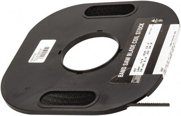 M.K. Morse 163210100C-MSC Band Saw Blade Coil Stock: 1/4" Blade Width, 100 Coil Length, 0.025" Blade Thickness, Carbon Steel 