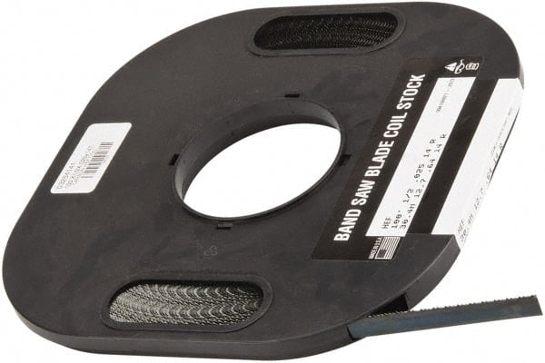 M.K. Morse 163414100C-MSC Band Saw Blade Coil Stock: 1/2" Blade Width, 100 Coil Length, 0.025" Blade Thickness, Carbon Steel 