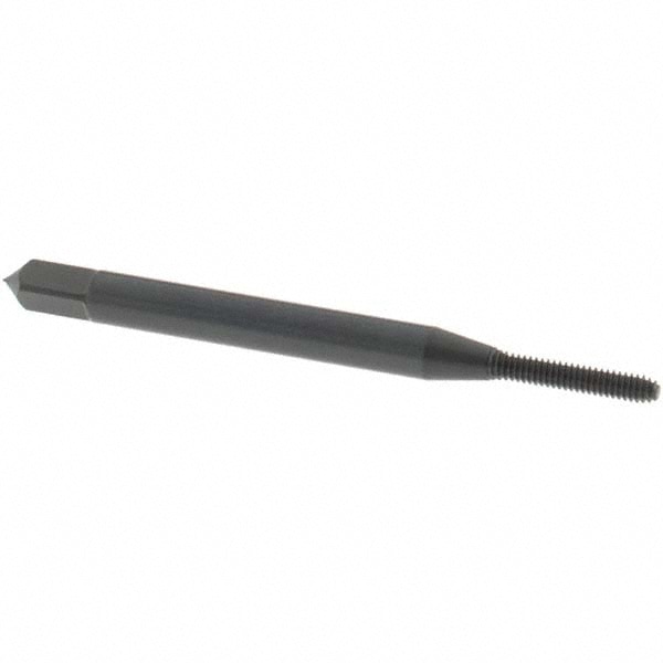Thread Forming Tap: #1-64 UNC, Modified Bottoming, Cobalt, Oxide Coated