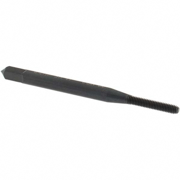 Thread Forming Tap: #2-64 UNF, Modified Bottoming, Cobalt, Oxide Coated