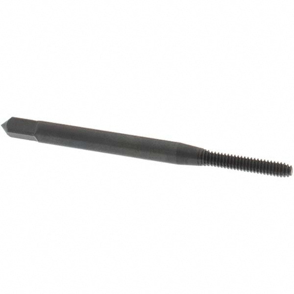Thread Forming Tap: #3-48 UNC, Modified Bottoming, Cobalt, Oxide Coated