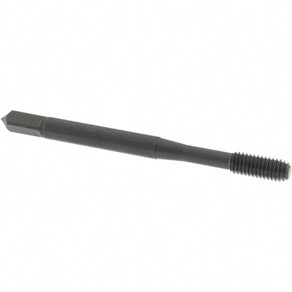 Thread Forming Tap: #8-36 UNF, Modified Bottoming, Cobalt, Oxide Coated
