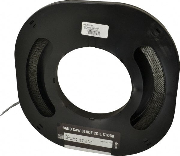 M.K. Morse 164418100C-MSC Band Saw Blade Coil Stock: 3/4" Blade Width, 100 Coil Length, 0.032" Blade Thickness, Carbon Steel 
