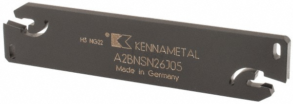 Kennametal 1133775 A2BNSN Double End Neutral Indexable Cutoff Blade Image