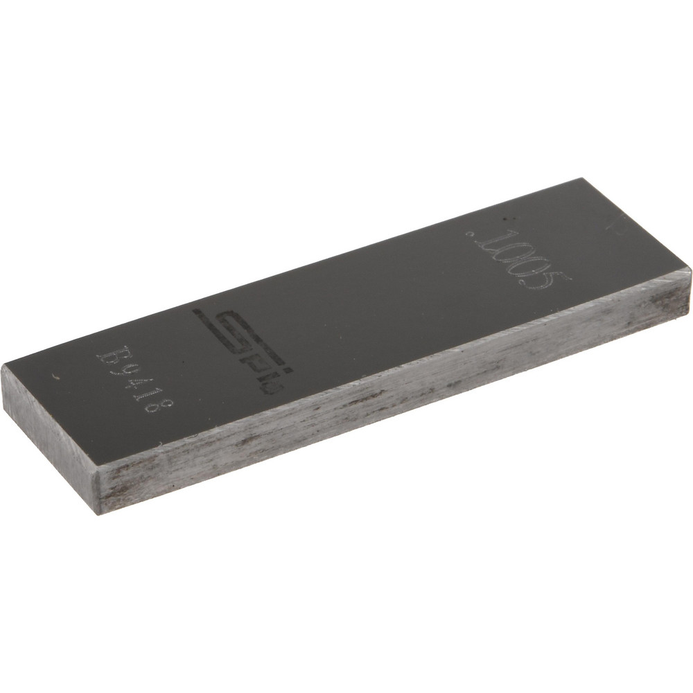 Rectangle Steel Gage Block: 0.1005", Grade 0