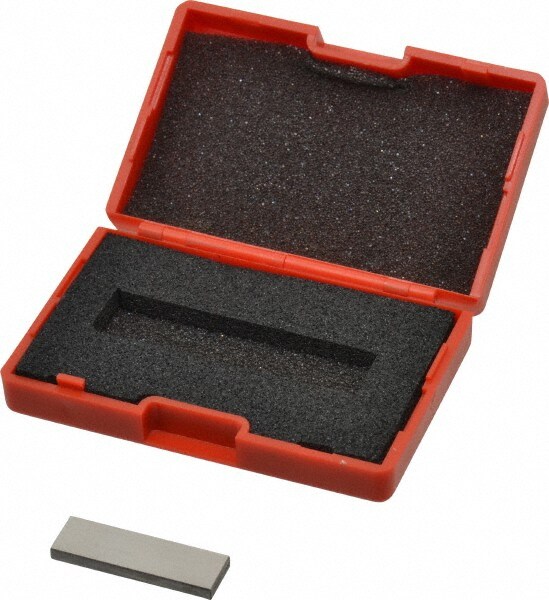 NIST Traceability Certif... Grade AS-1 Steel Gage Block Rectangular SPI 1 Inch