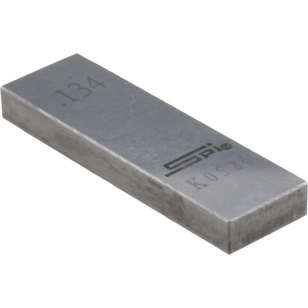 Rectangle Steel Gage Block: 0.134", Grade 0