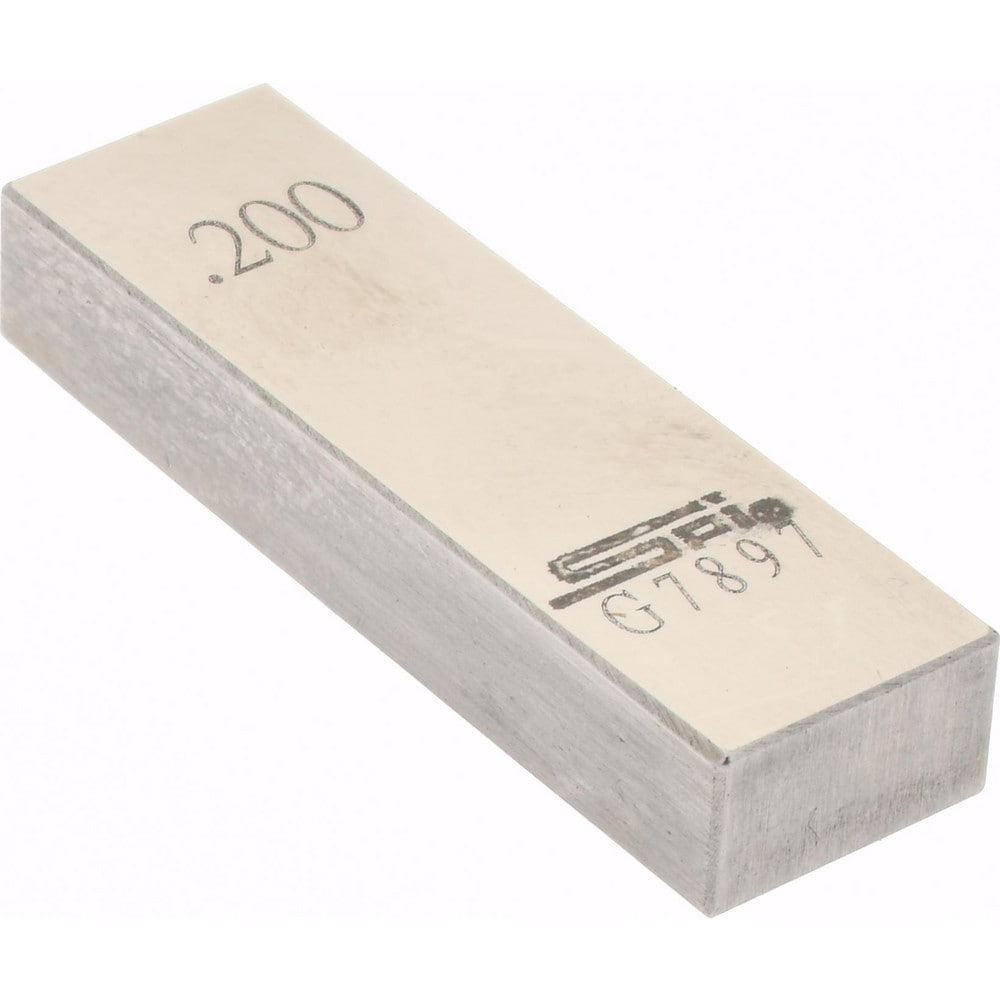 SPI 12-701-9 Rectangle Steel Gage Block: 0.2", Grade 0 Image