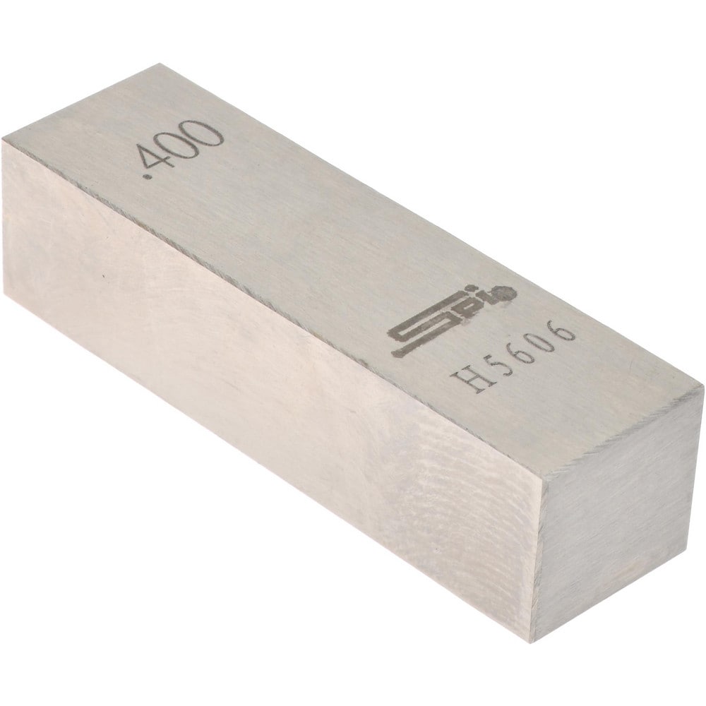 SPI 12-705-0 Rectangle Steel Gage Block: 0.4", Grade 0 Image