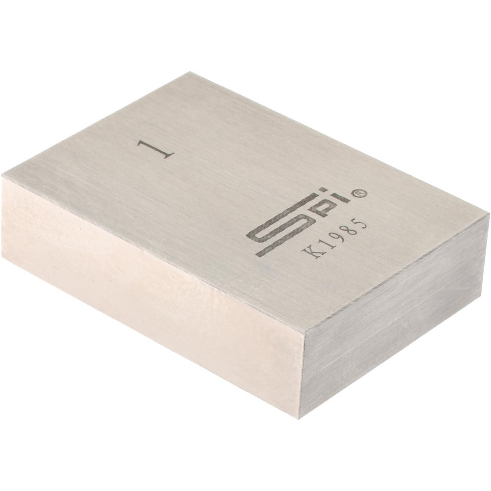 SPI 12-717-5 Rectangle Steel Gage Block: 1", Grade 0 Image