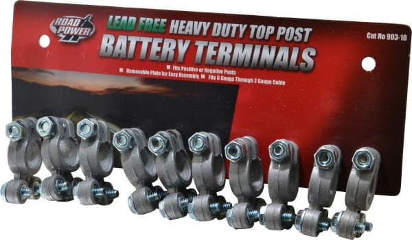 Automotive Battery Top Post Terminal 10/Card