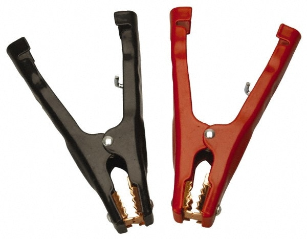 Booster Cable Clamps; Amperage Rating: 400 ; Color: Black; Red ; Connection Material: Copper Plated Steel ; Type: Booster Cable Clamp