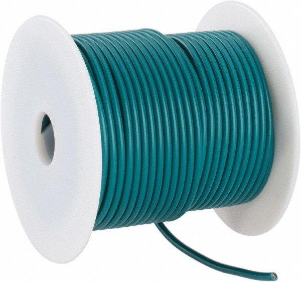 14 Gauge Automotive Primary Wire - 100' Long, Green