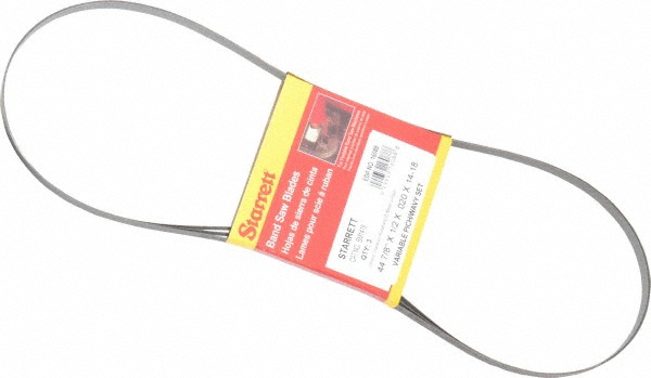 Morse 1216 Bimetal Portable Bandsaw Blade, 44-7/8 x 1/2 x .020 x 12/16 TPI, 3 Pack (002738/ZWEP441216MC