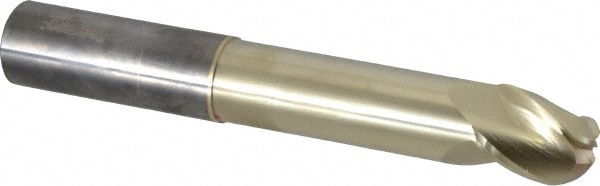 Accupro 350N100206BNC5 Ball End Mill: 1" Dia, 1.25" LOC, 3 Flute, Solid Carbide Image